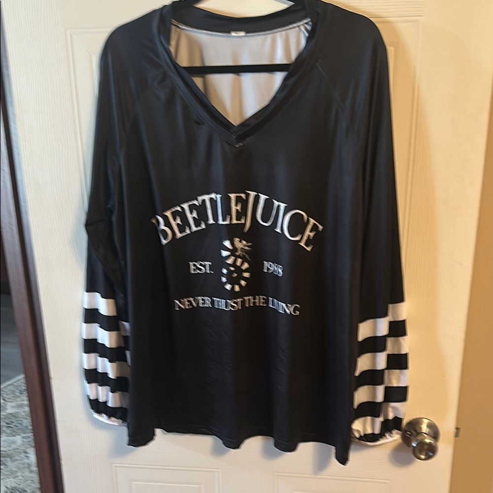 Black and White Women's Top